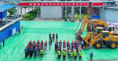 魯碧集團(tuán)特種硅鈣新材料項(xiàng)目正式開(kāi)工